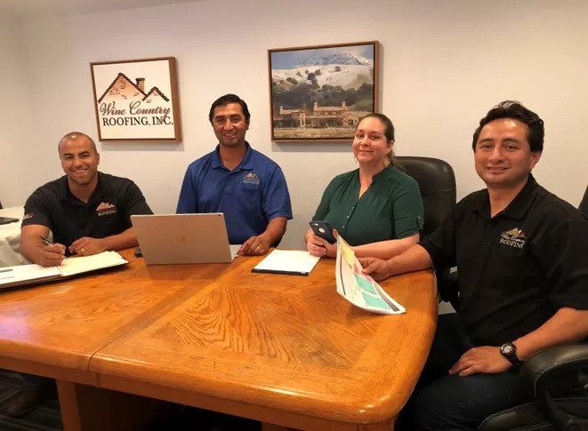 Wine Country Roofing Team